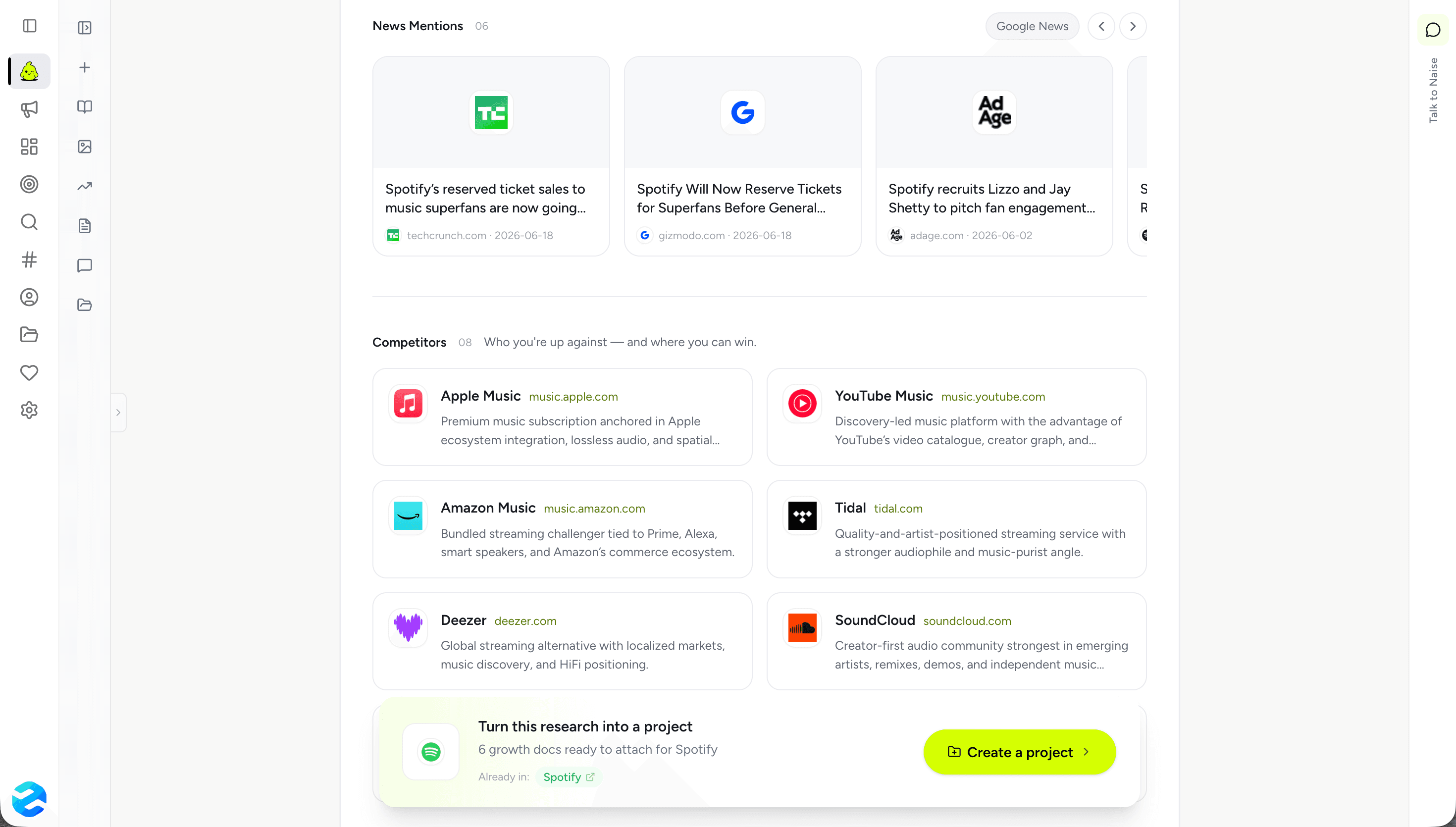 Naise AI Step 1: The 1-Click Audit