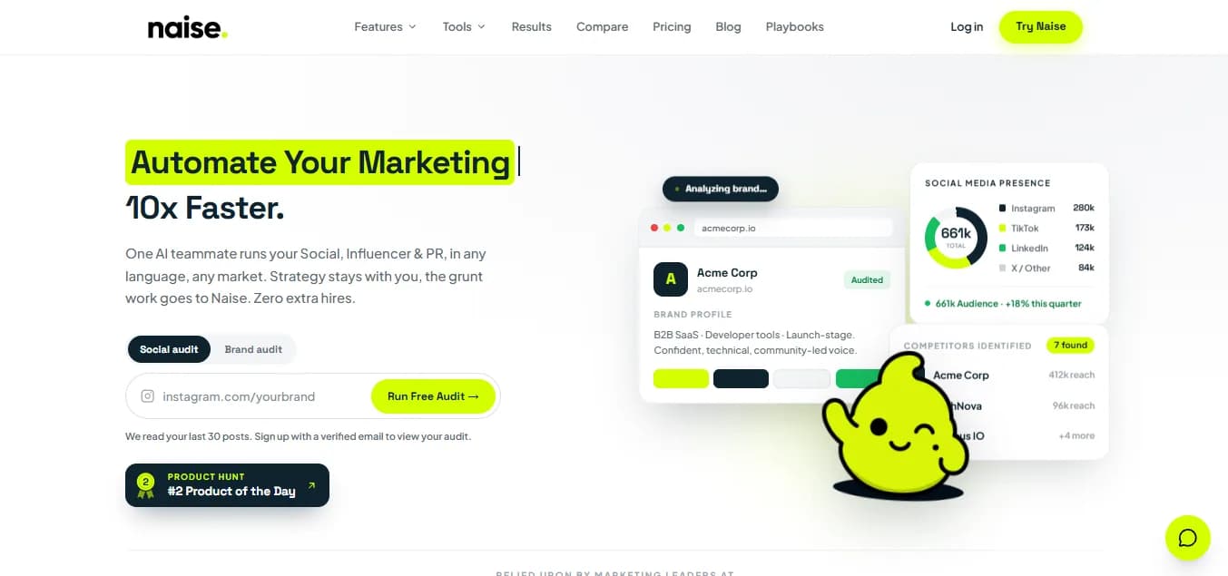 Manual Audits Are Dead. Naise AI Just Proved It on Product Hunt.